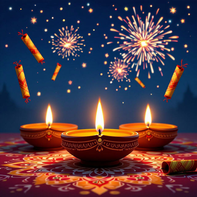 Diwali Greetings Images - Made With AI gallery