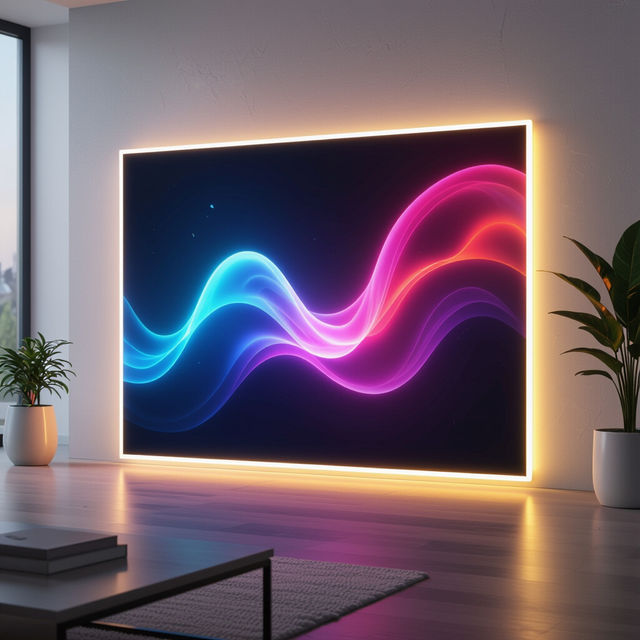 AI Generated LED Picture Frames gallery