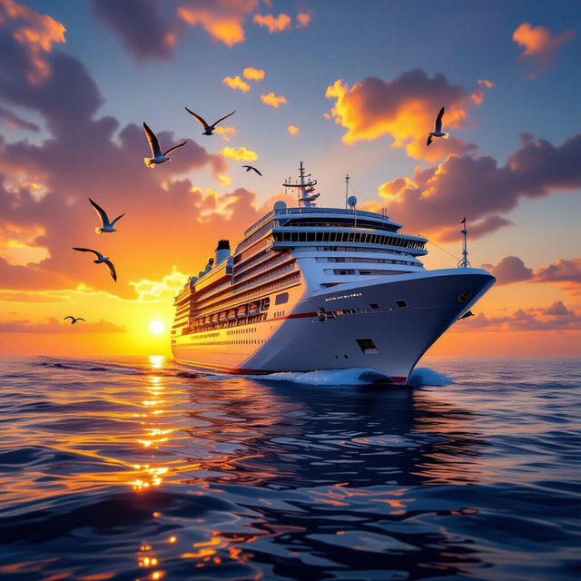 Cruise Ship Art - Generated by AI gallery