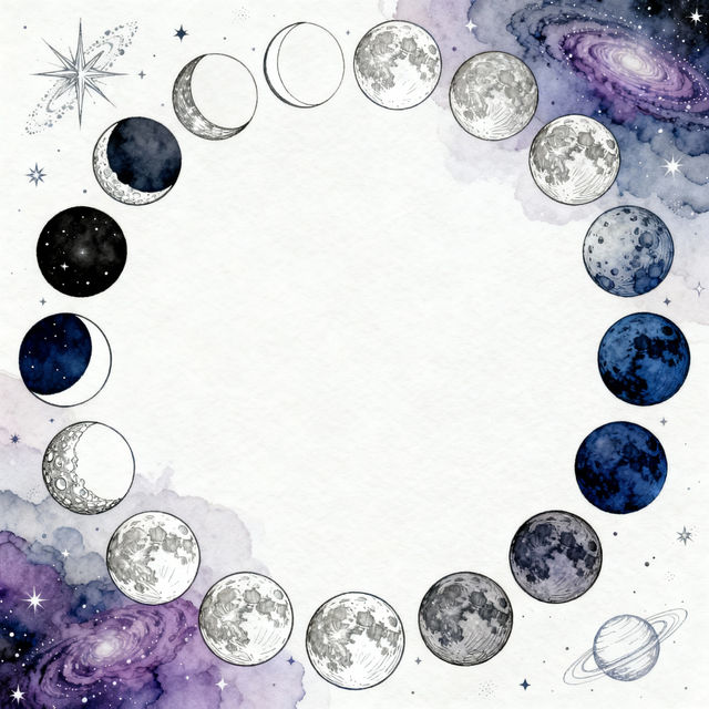 Drawing Moon Phases gallery