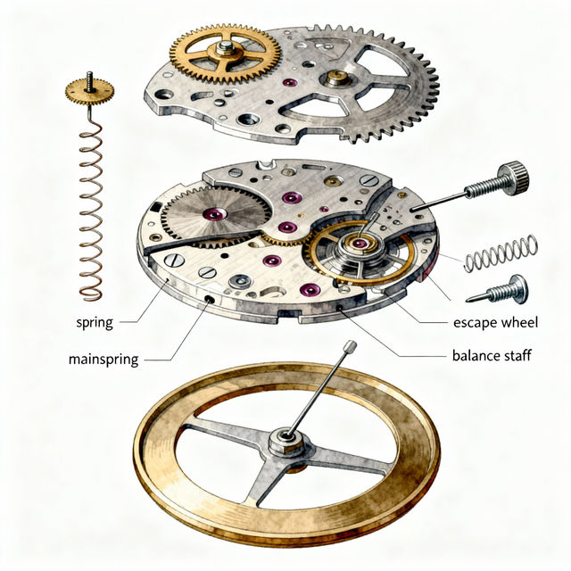 Exploded Drawing Art - Made With AI gallery