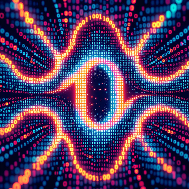 Image to Binary Art gallery