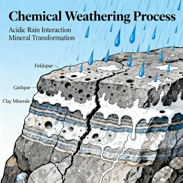 Chemical Weathering Drawings gallery