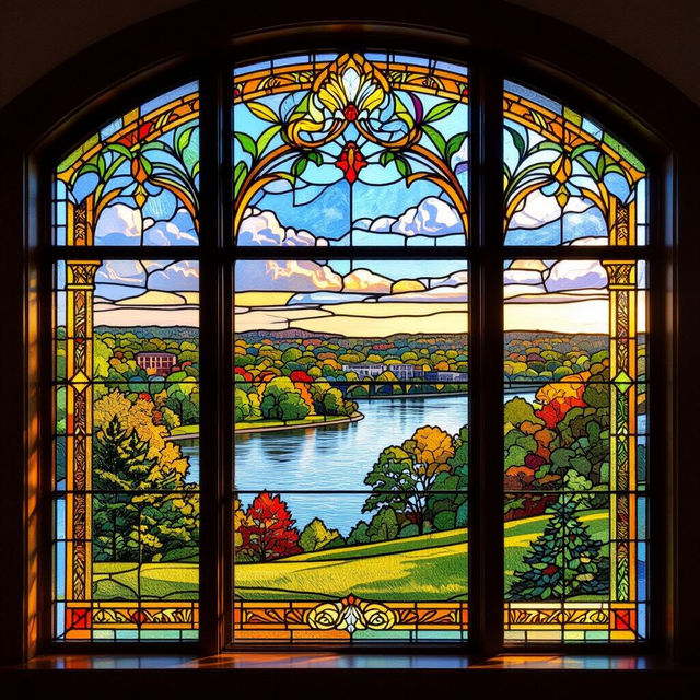 Glass Art Kalamazoo - AI Generated gallery