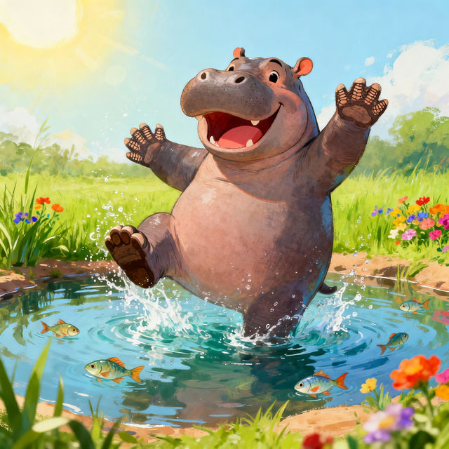 Drawing Hippo gallery