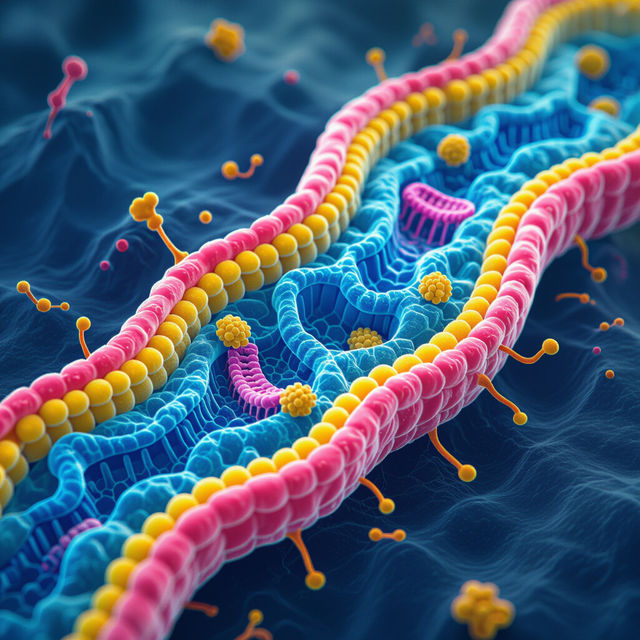 AI Generated Cell Membrane Pictures gallery