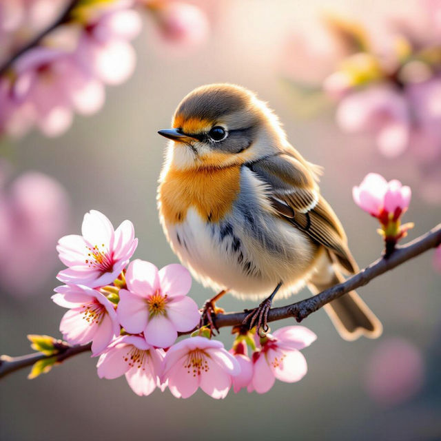 Cute Birds Images - Made With AI gallery