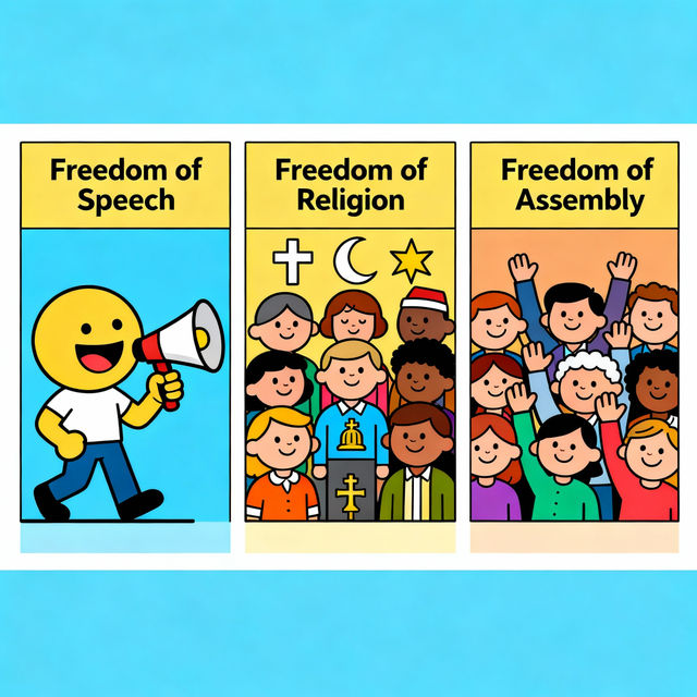 Bill of Rights Cartoon Drawings gallery