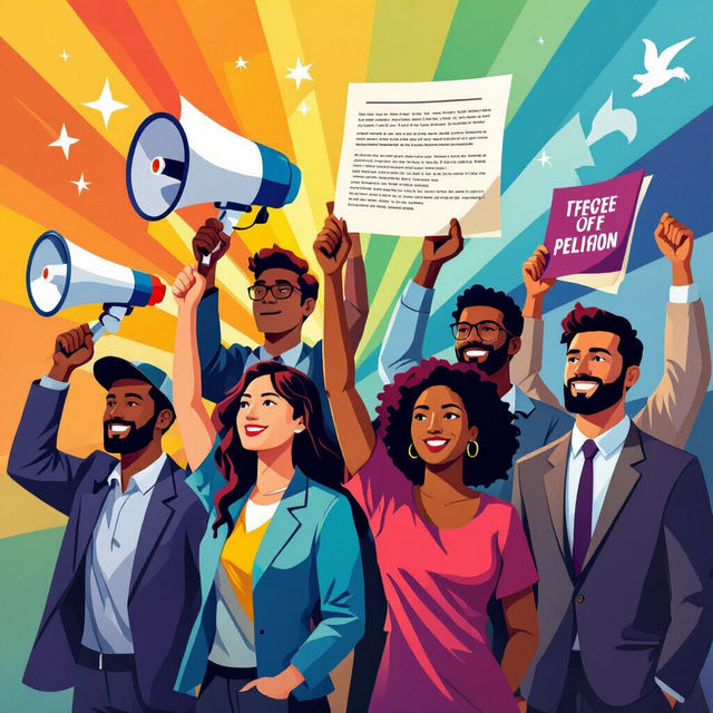 First Amendment Images - AI Generated gallery