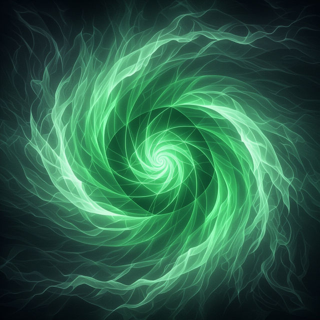 Green Aura Wallpapers - Made With AI gallery
