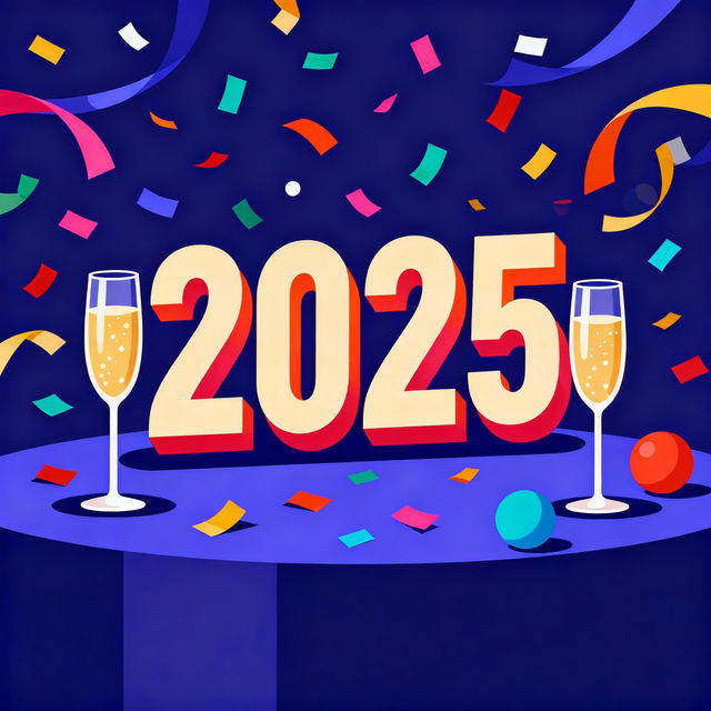 New Year's Clip Art 2025 gallery