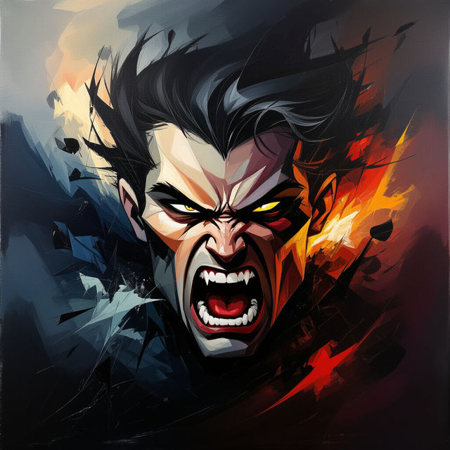 Anger Drawings - Made With AI gallery