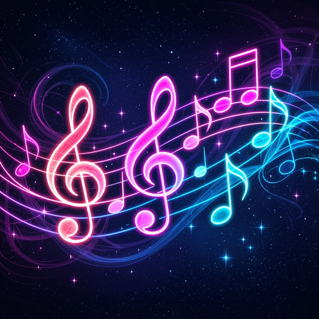 Music Note Art - AI Generated gallery