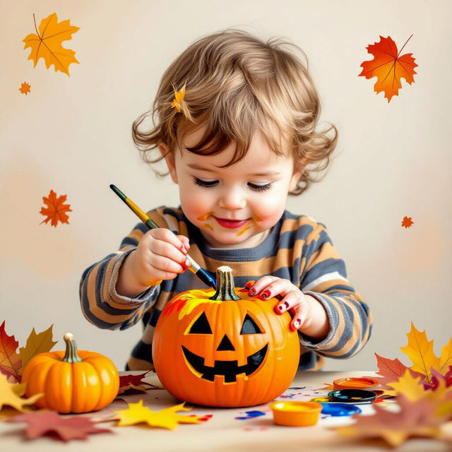 Easy Super Easy Pumpkin Painting Art Projects For Toddlers gallery
