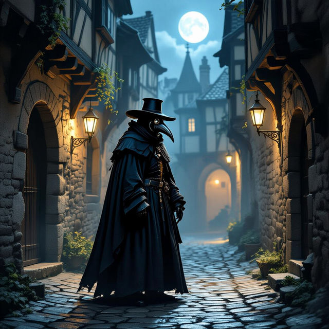 Plague Doctor Art - AI Generated gallery