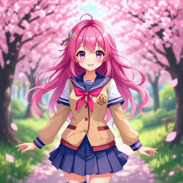 Anime Girl Pictures - Made With AI gallery