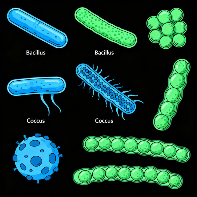 Eubacteria Drawings - AI Generated gallery