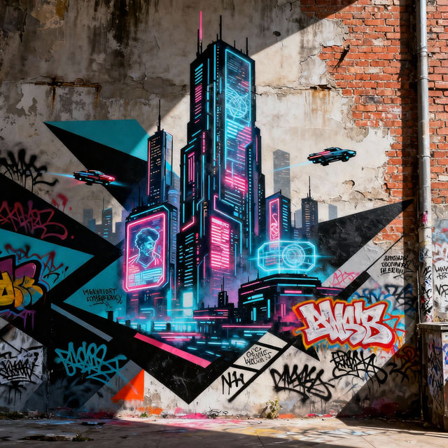 Street Art Drawings - Created With AI gallery