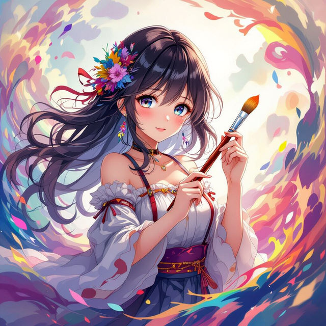 Art Drawing Girl - AI Creations gallery