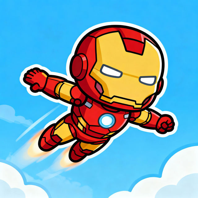 Iron Man Drawing For Kids gallery