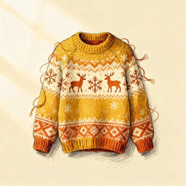 Sweater Drawings gallery