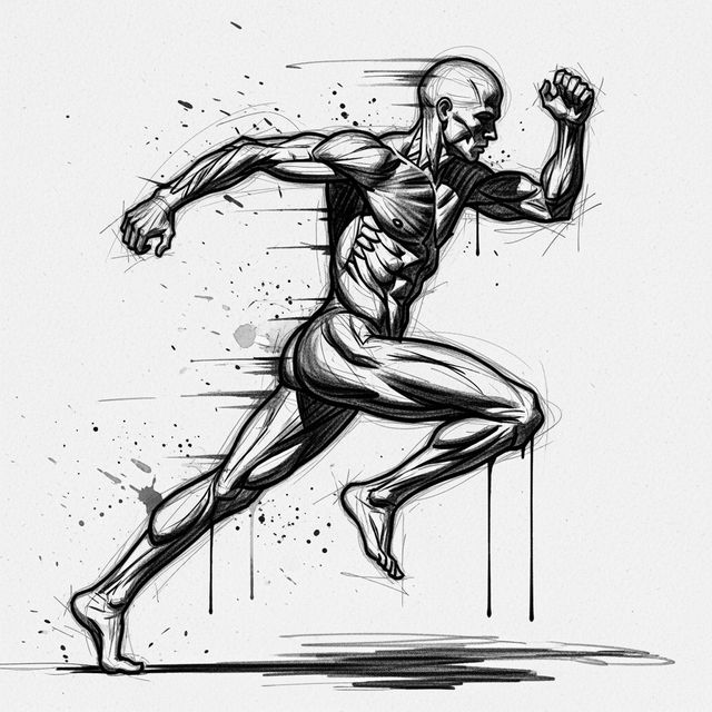 AI Body Sketch Art Gallery gallery