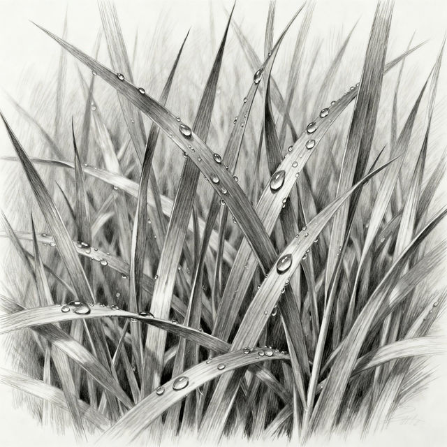 Grass Sketch Art gallery