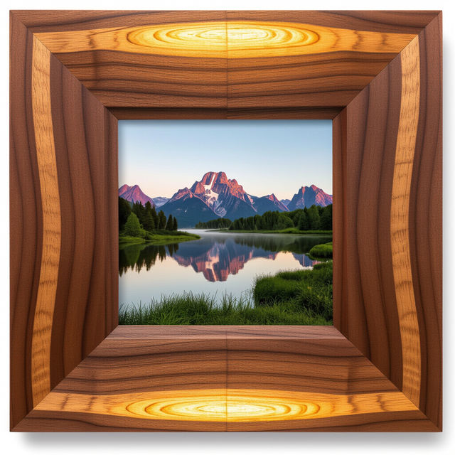 Walnut Picture Frames - Crafted by AI gallery