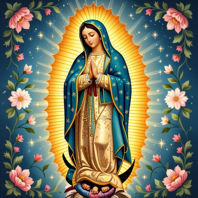 Our Lady of Guadalupe Images - AI Generated gallery