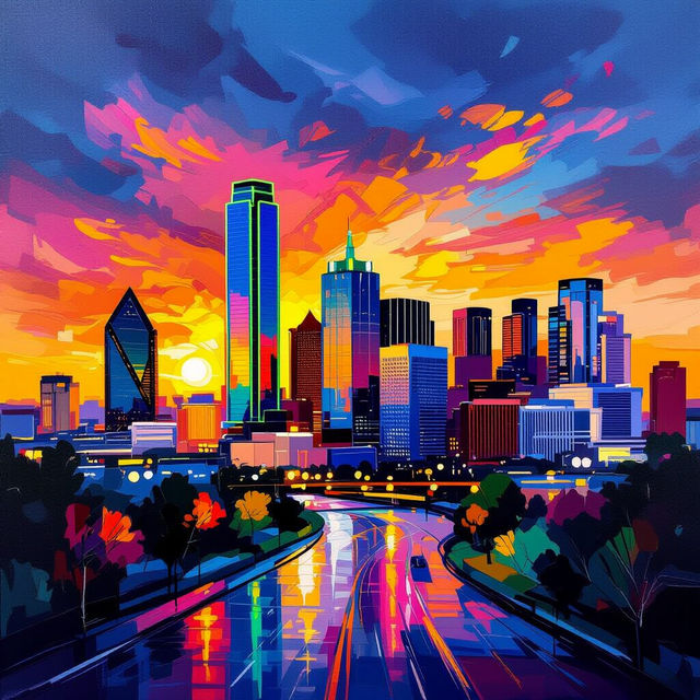 Dallas Art Galleries - AI Generated gallery