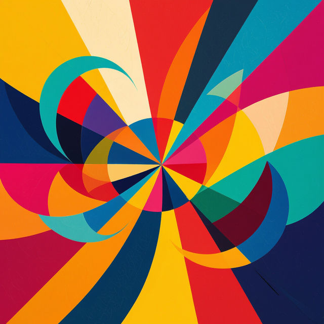Triadic Art - AI Generated gallery