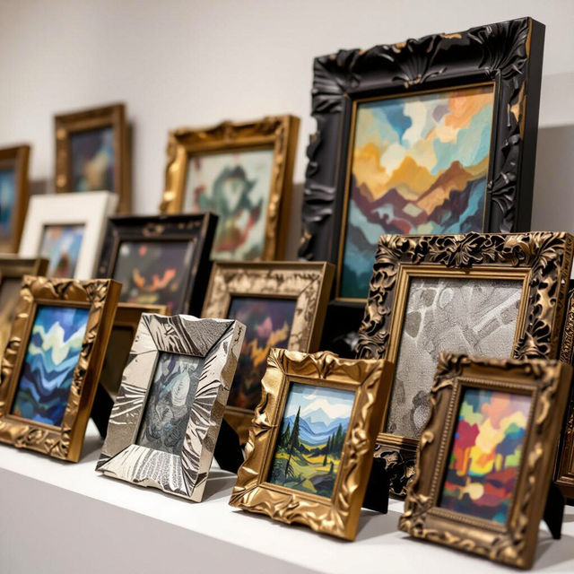 Cool Picture Frames - Made With AI gallery