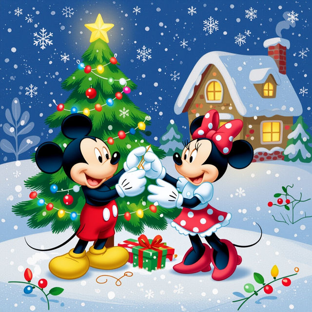 Cute Disney Christmas Wallpapers gallery