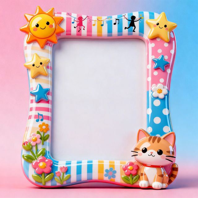 Cartoon Picture Frames - AI Generated gallery