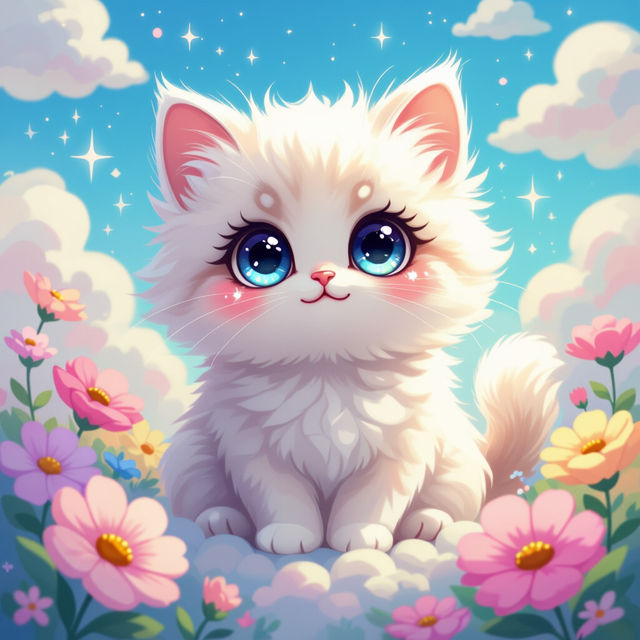 Kawaii Cat Wallpaper gallery