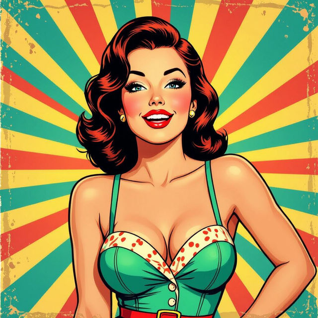 Pinup Girl Art - AI Generated gallery