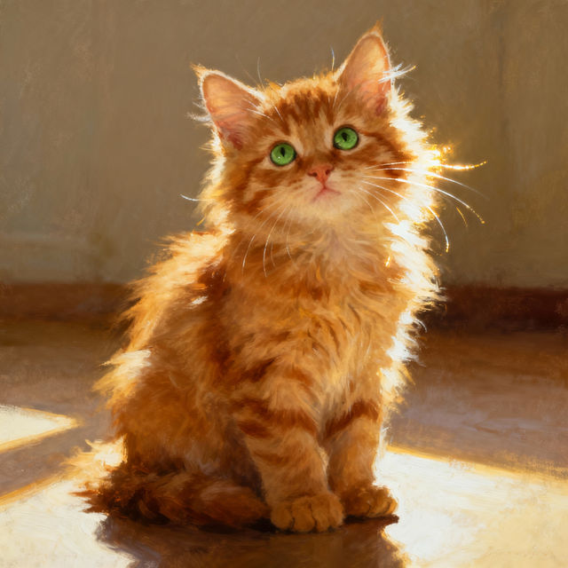 Realistic Cute Cat Drawings - Made With AI gallery