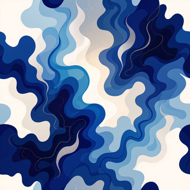 Blue Abstract Art gallery