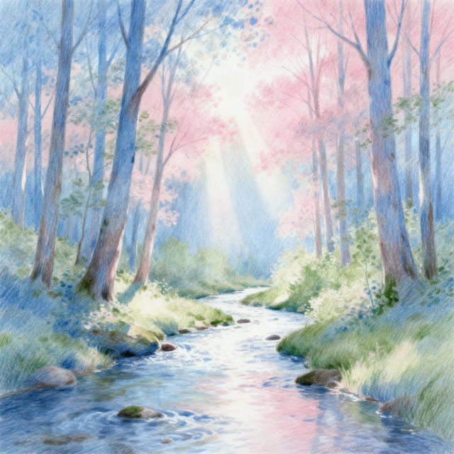 Calm Drawings - Made With AI gallery