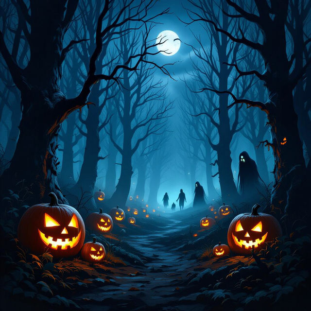 Spooky Wallpapers - AI Generated gallery