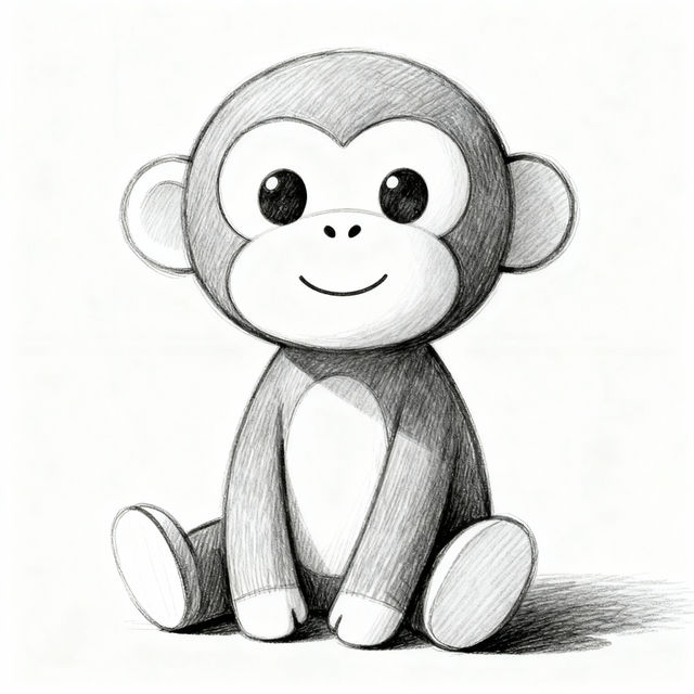Easy Drawing Of A Monkey gallery