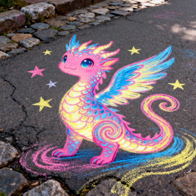 Chalk Art Drawings gallery