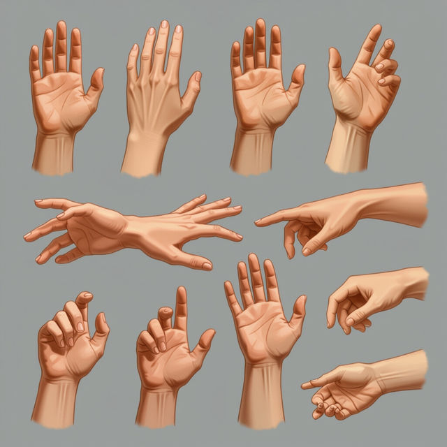 Hand Art Reference gallery