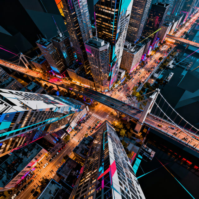 5 Point Perspective Drawings - AI Generated gallery