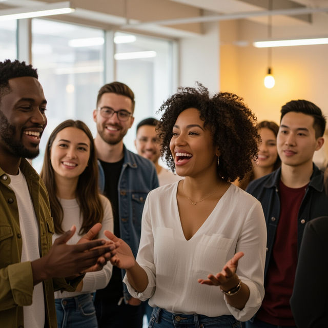 Body Language Images - AI Generated gallery