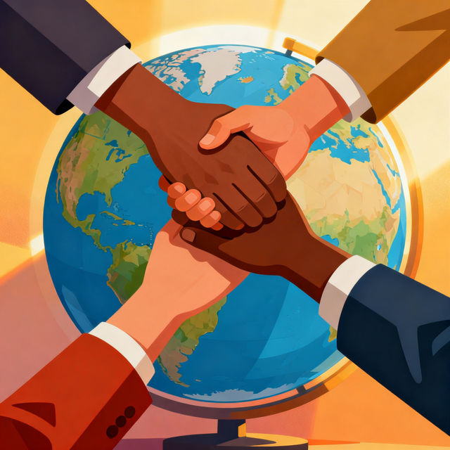 Foreign Policy Drawings - AI Generated gallery