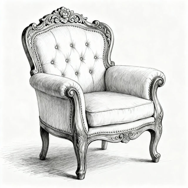 Drawing Of A Chair gallery