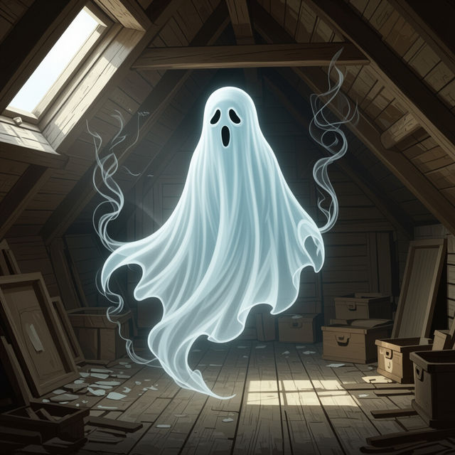 Drawings Of Ghosts - Made With AI gallery
