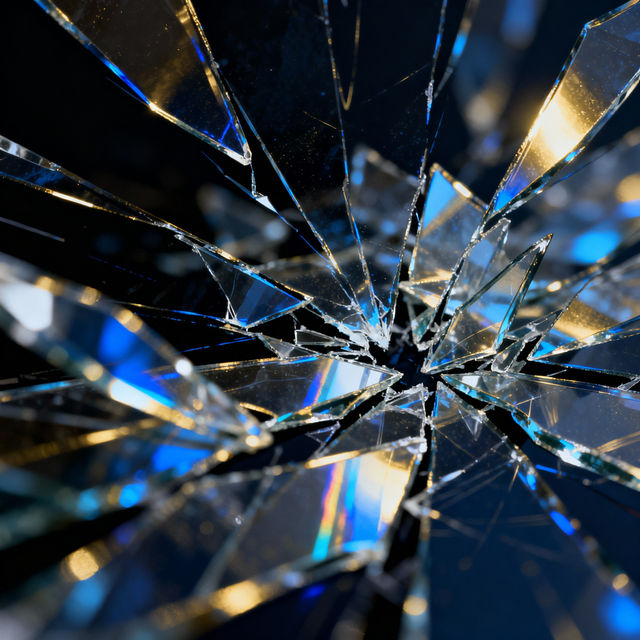 Broken Glass Drawing gallery