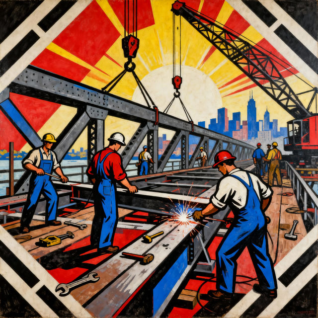 WPA Art Style gallery